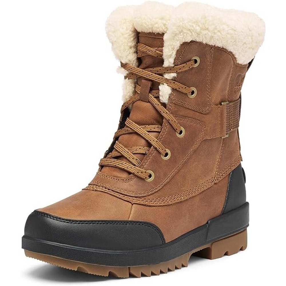 Sorel Tan and Black Winter Boots